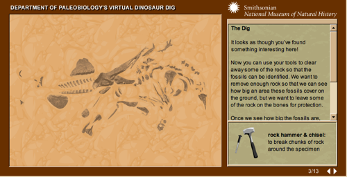 smithsonian dino dig